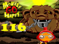 Žaidimas Monkey Go Happy Stage 116