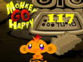 Žaidimas Monkey Go Happy Stage 117