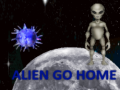 Žaidimas Alien go home