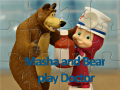 Žaidimas Masha and Bear Play Doctor
