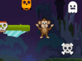 Žaidimas Halloween Monkey Jumper