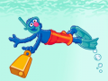 Žaidimas 123 Sesame Street: Underwater Sink or Float