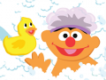 Žaidimas 123 Sesame Street: Ernie's Bathtime Fun