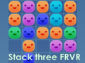 Žaidimas Stack three FRVR