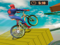 Žaidimas Superhero BMX Space Rider