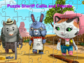 Žaidimas Puzzle Sheriff Kelly and Friends