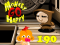 Žaidimas Monkey Go Happy Stage 190