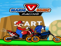 Žaidimas Mario vs Sonic Racing