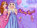 Žaidimas Elsa and Anna Sent to Fairyland
