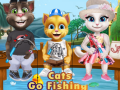 Žaidimas Cats Go Fishing