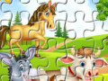 Žaidimas Farm Animals Jigsaw