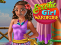 Žaidimas Exotic Girl Wardrobe