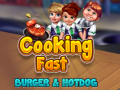 Žaidimas Cooking Fast: Burger & Hotdog