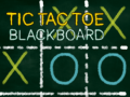 Žaidimas Tic Tac Toe Blackboard