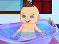 Žaidimas Cute Baby Bathing