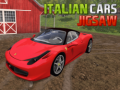 Žaidimas Italian Cars Jigsaw 