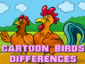 Žaidimas Cartoon Birds Differences