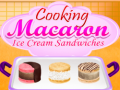 Žaidimas Cooking Macaron Ice Cream Sandwiches