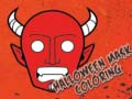 Žaidimas Halloween Mask Coloring Book