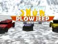 Žaidimas Winter Snow Plow Jeep Driving