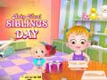 Žaidimas Baby Hazel: Siblings Day
