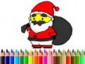 Žaidimas Back To School: Santa Claus Coloring