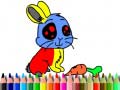 Žaidimas Back To School: Rabbit Coloring Book