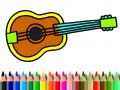 Žaidimas Back To School: Music Instrument Coloring Book