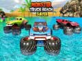 Žaidimas Monster Truck Beach Surfing