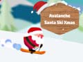 Žaidimas Avalanche Santa Ski Xmas