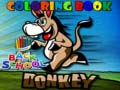 Žaidimas Back To School Coloring Book Donkey