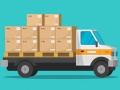 Žaidimas Food and Delivery Trucks Jigsaw