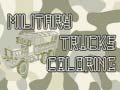 Žaidimas Military Trucks Coloring