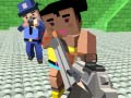 Žaidimas GunGame shooting warfare: blocky gangster