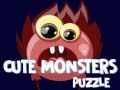 Žaidimas Cute Monsters Puzzle