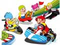 Žaidimas Cartoon Kart Puzzle