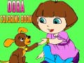 Žaidimas Dora Coloring Book