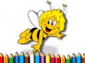Žaidimas Back To School: Bee Coloring Book