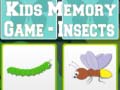 Žaidimas Kids Memory game - Insects