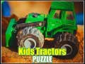 Žaidimas Kids Tractors Puzzle