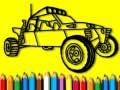Žaidimas Back To School: Rally Car Coloring Book