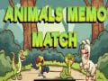 Žaidimas Animals Memo Match