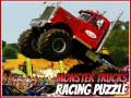 Žaidimas Monster Trucks Racing Puzzle