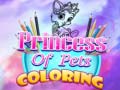 Žaidimas Princess Of Pets Coloring