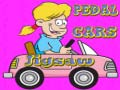 Žaidimas Pedal Cars Jigsaw