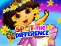 Žaidimas Dora Spot The Difference