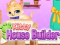Žaidimas Kitty House Builder