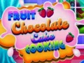 Žaidimas Fruit Chocolate Cake Cooking