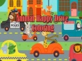 Žaidimas Animal Happy Drive Coloring