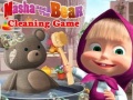 Žaidimas Masha And The Bear Cleaning Game